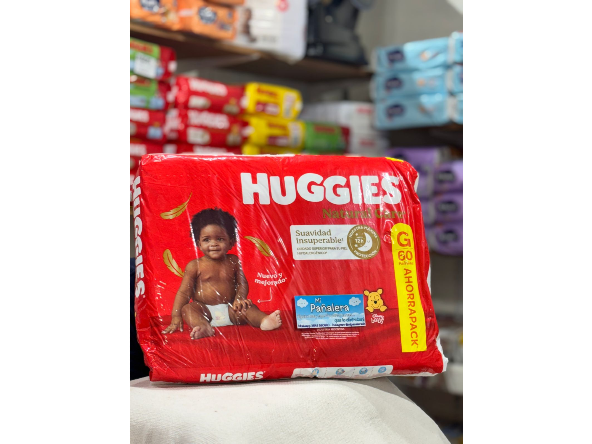 PAÑAL HUGGIES NATURAL CARE