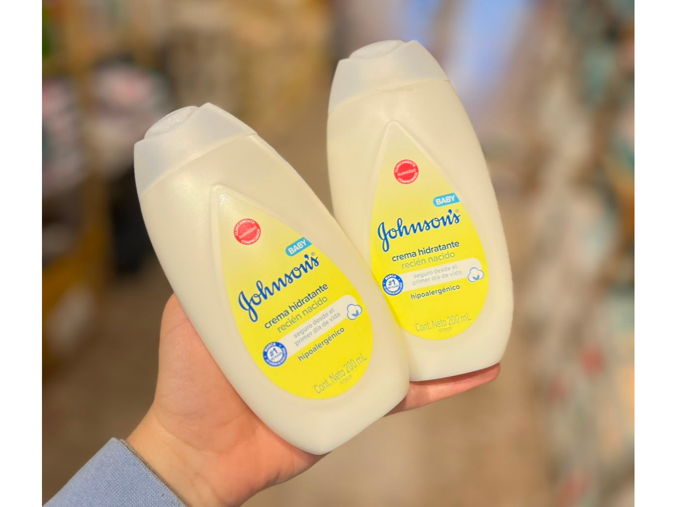 CREMA HUMECTANTE JOHNSON 200ml