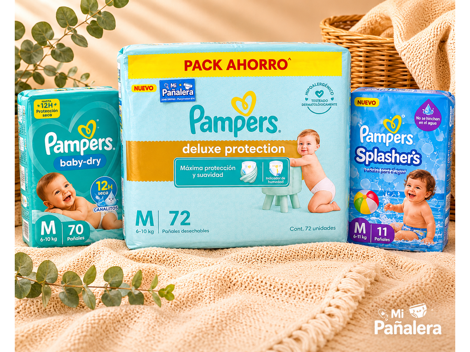 PAÑAL PAMPERS