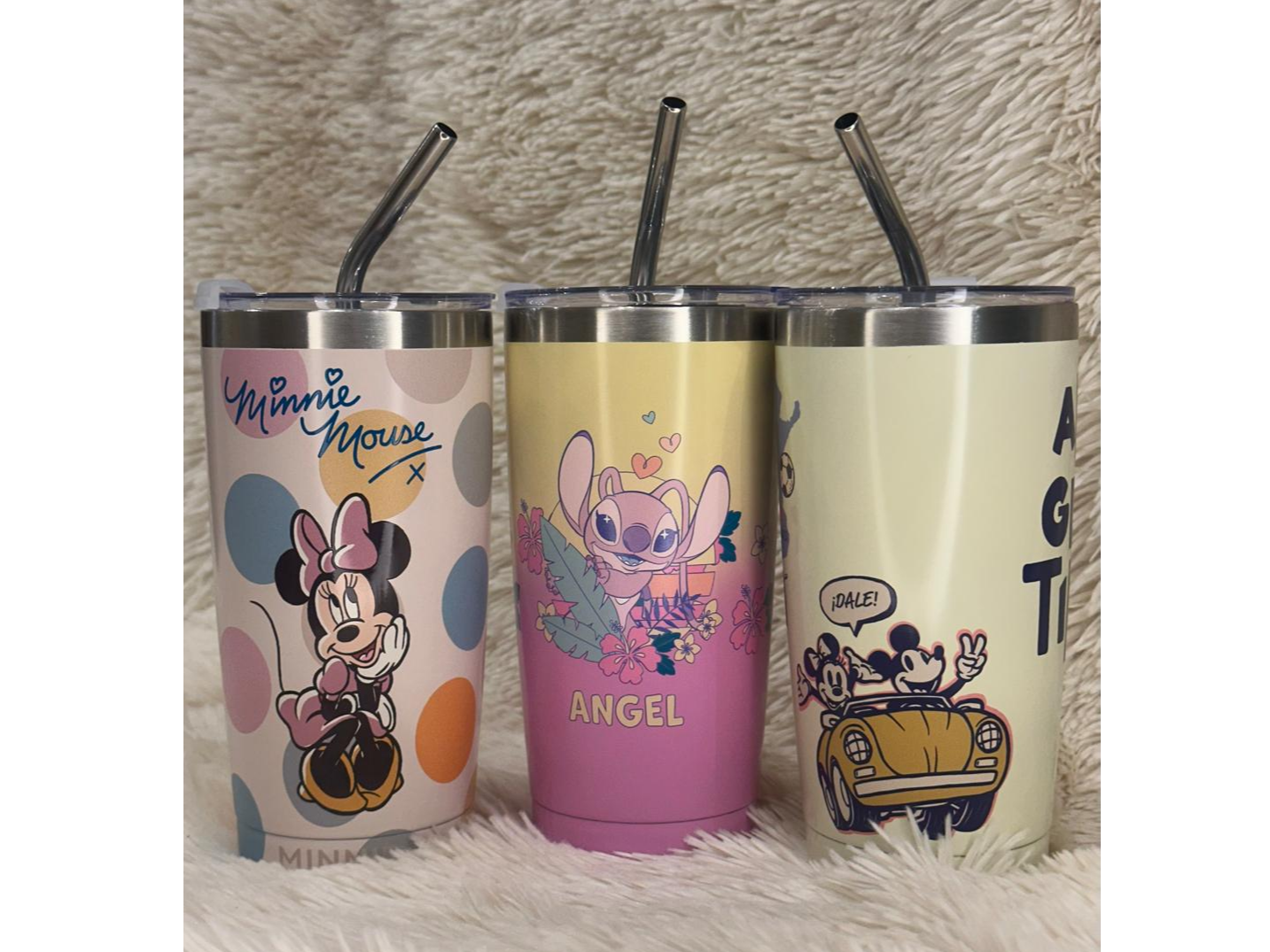 VASO TERMICO DISNEY CON SORBETE METAL 600ml