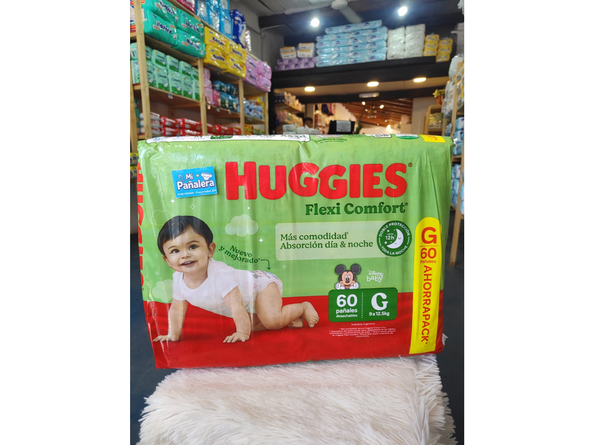 PAÑAL HUGGIES FLEXI