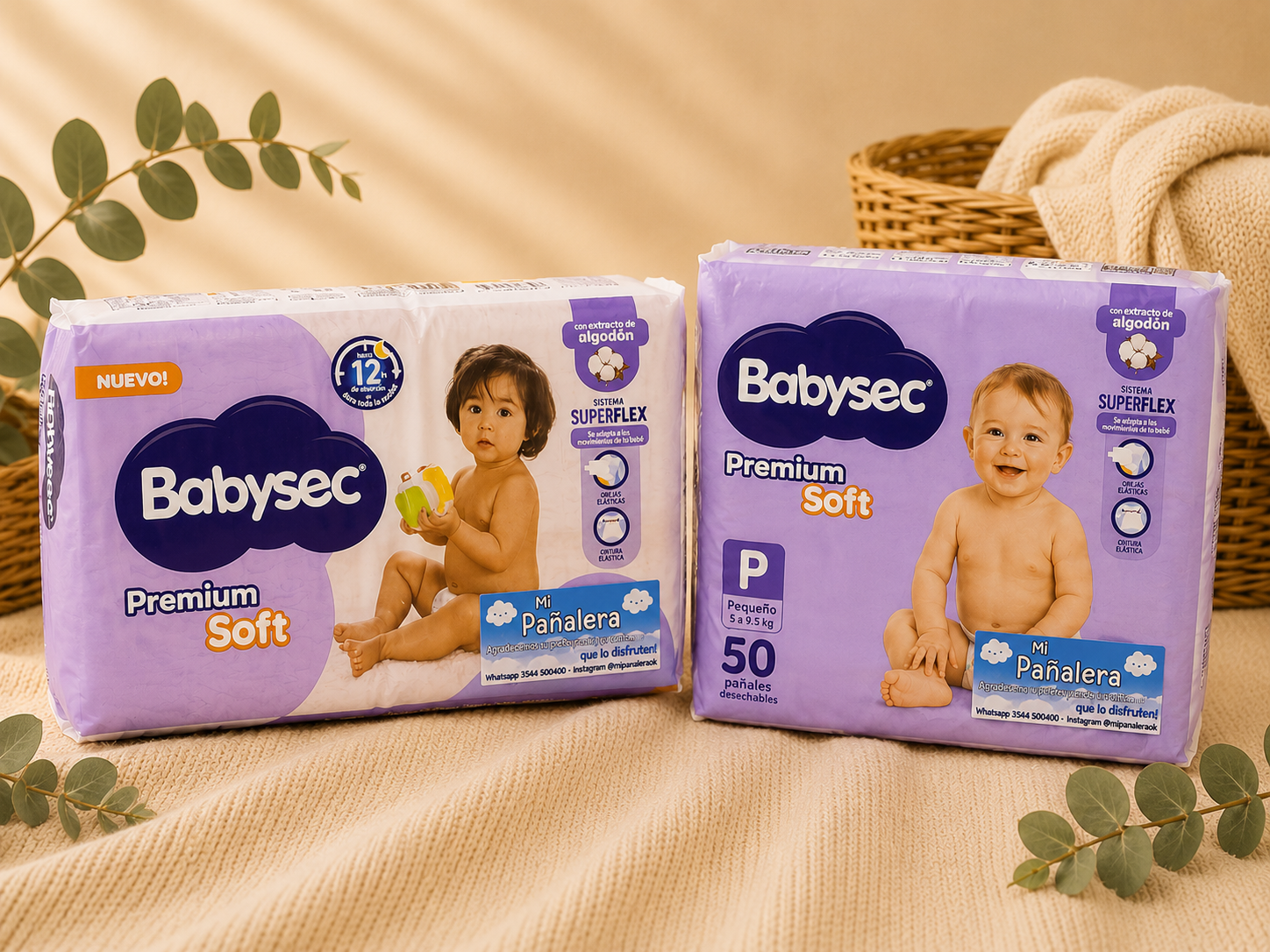 PAÑAL BABYSEC PREMIUM