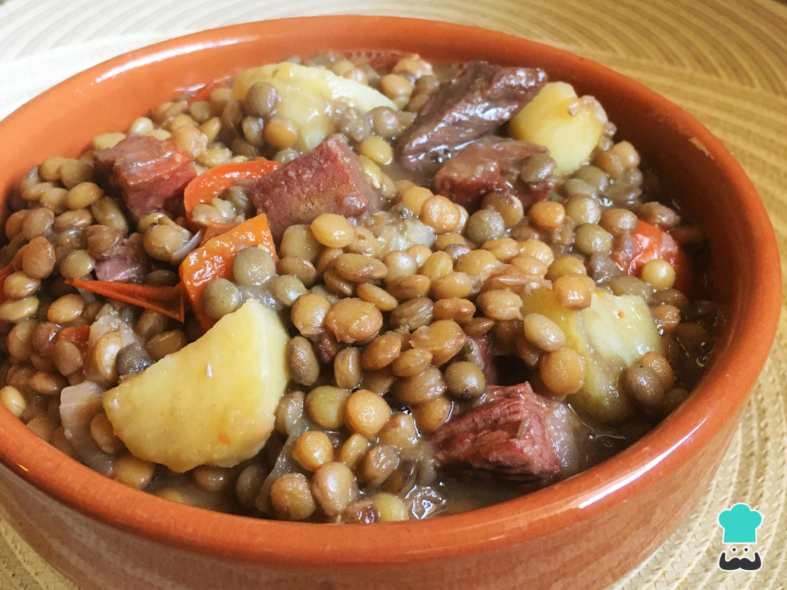 Guiso de lentejas
