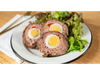 Pan de carne con guarnicion