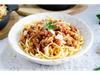 Tallarines c/bolognesa
