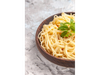 Fideos blancos con queso porcion chica