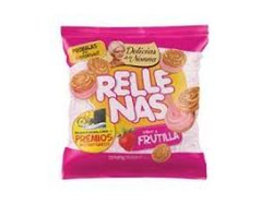 DELICIAS DE LA NONA RELLENAS-FRUTILA 160GRS