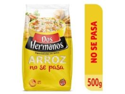 ARROZ DOS HERMANOS NO SE PASA 500 GR X10