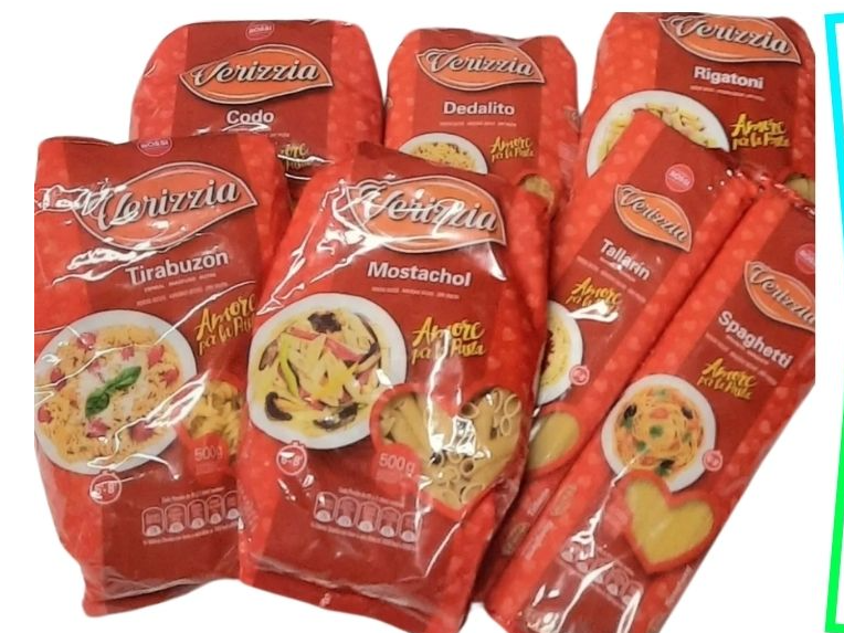 PACK VERIZZIA FIDEOS SURTIDOS X12