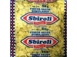 FIDEOS SBIROLI 5 KILOS MOÑOS