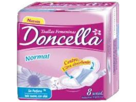 TOALLAS FEM. DONC(10 UNIDADES)