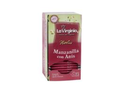 TE MANZANILLA C/ ANIS X25 UNID LA VIRGINIA
