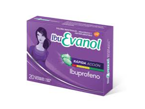 IBU EVANOL R.A. 20 UNID