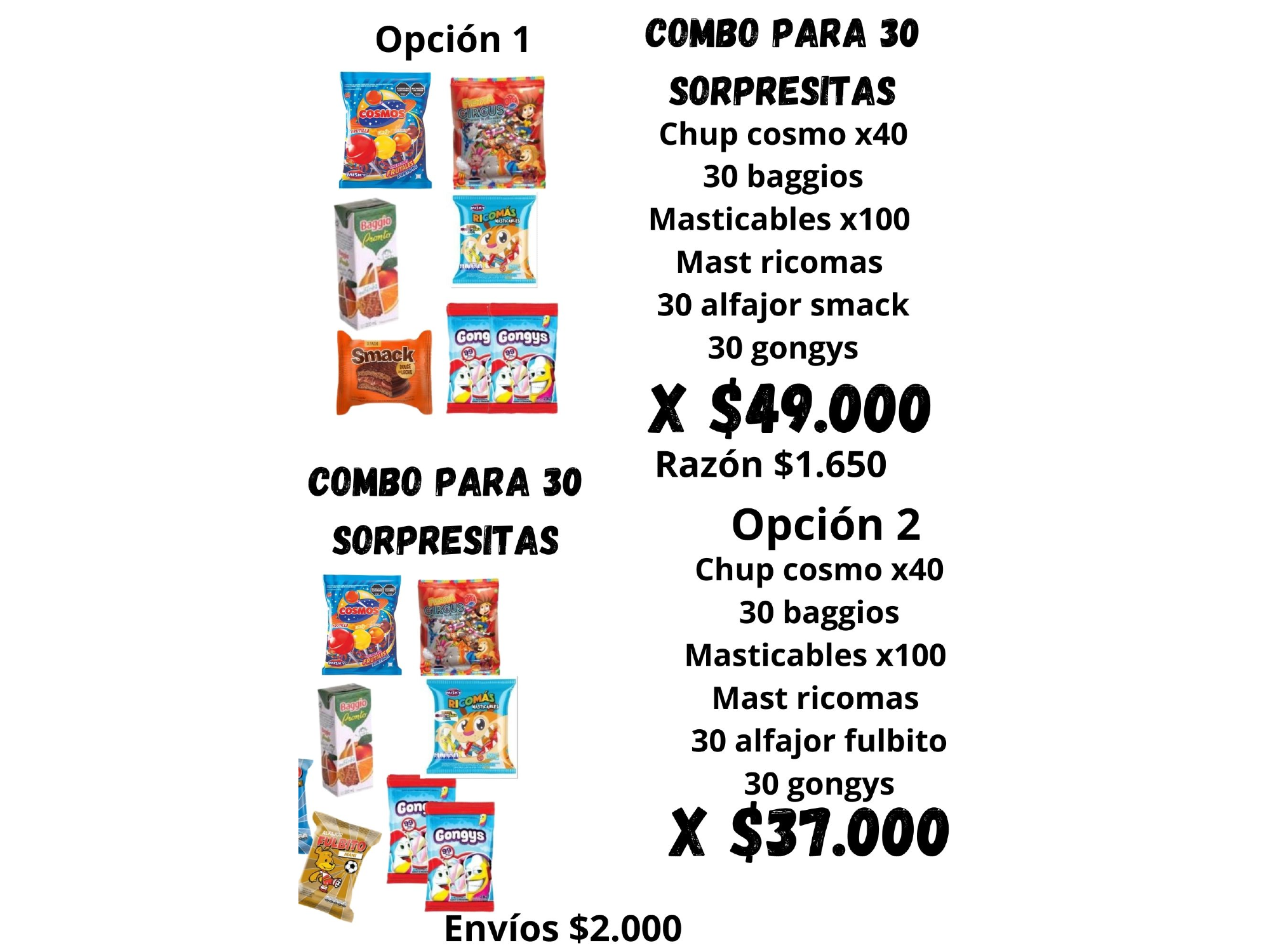 SORPRESITAS PREMIUM P/30