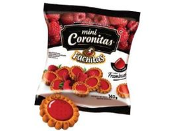 MINI CORONITAS FRAMBUESA 140GRS