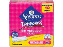 TAMPON NOSOTRAS REGULAR X 8U