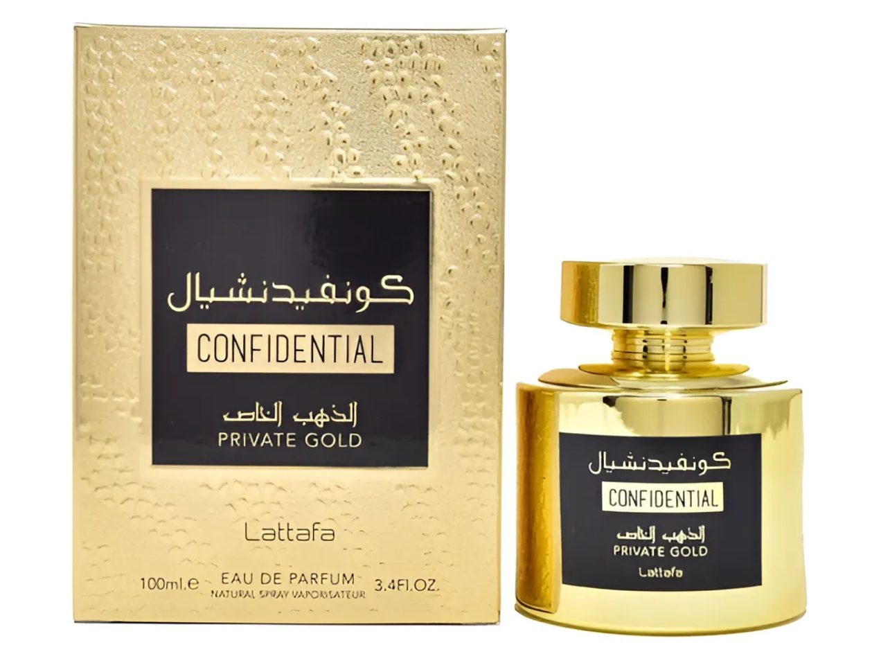 Lattafa Confidential Private Gold Edp 100 Ml