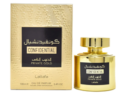 Lattafa Confidential Private Gold Edp 100 Ml