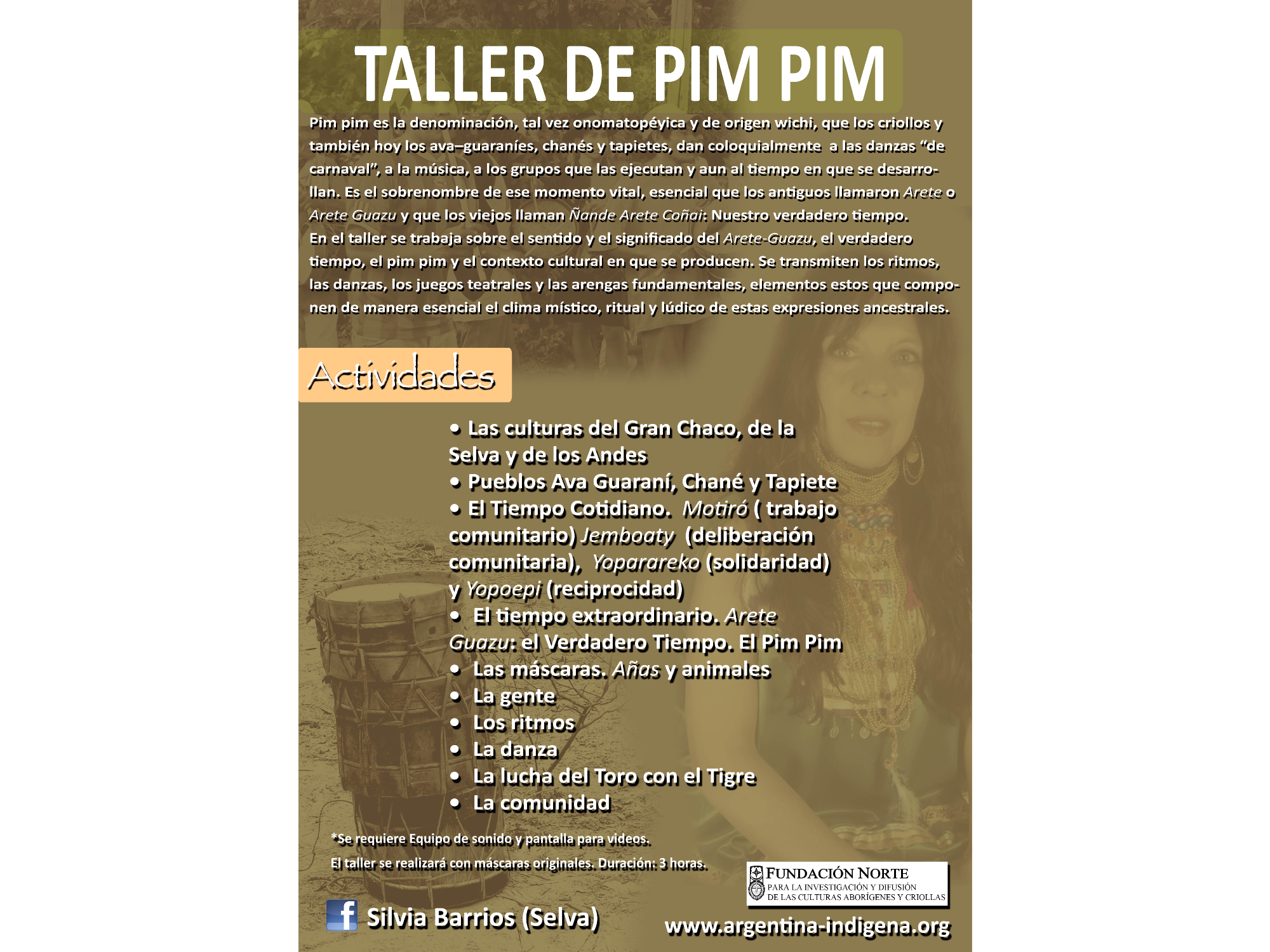 TALLER DE PIM PIM de Tienda Virtual Fundación Norte