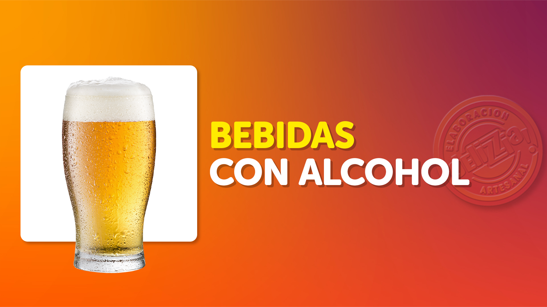 BEBIDAS CON ALCOHOL
