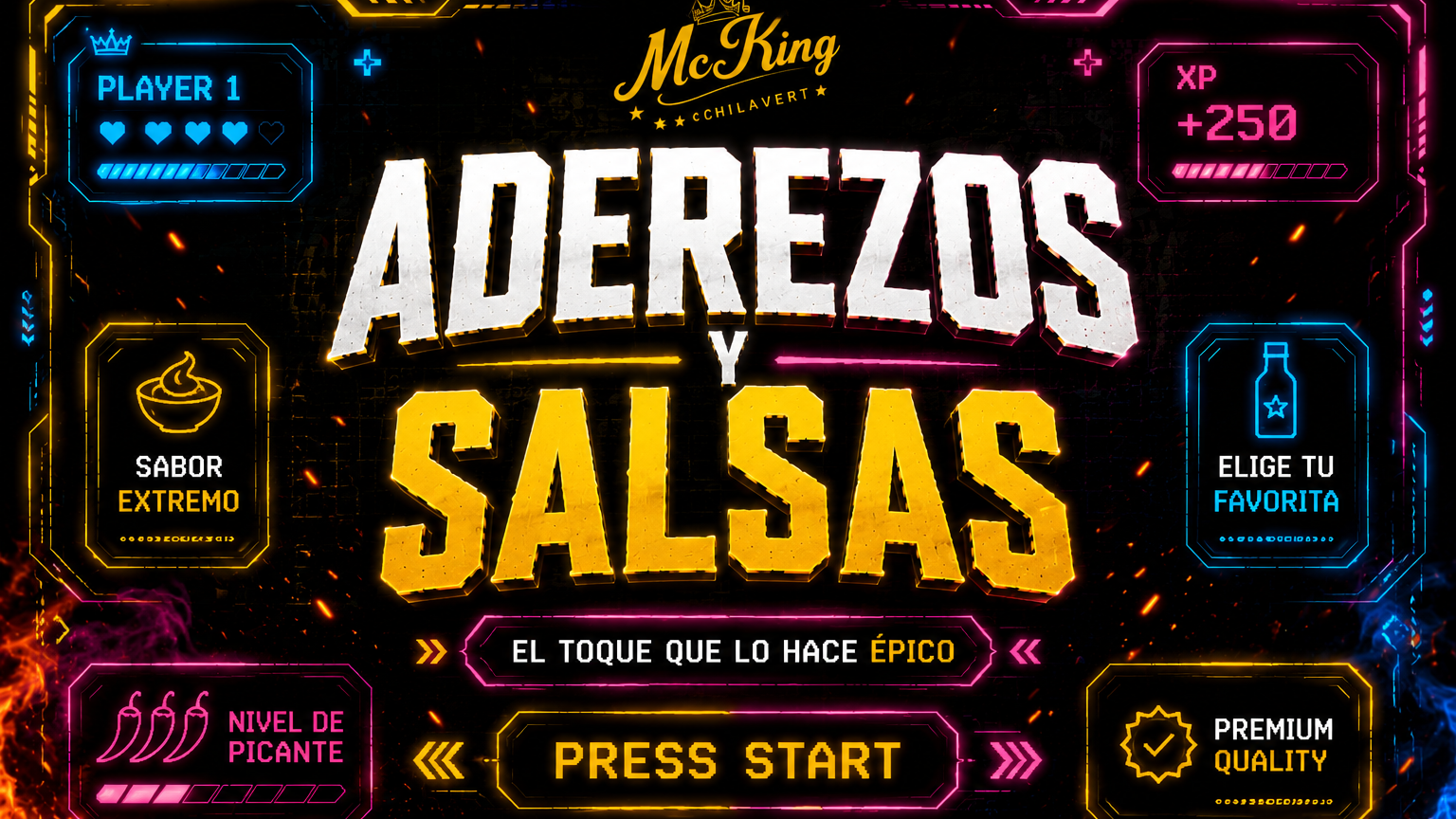ADEREZOS y SALSAS