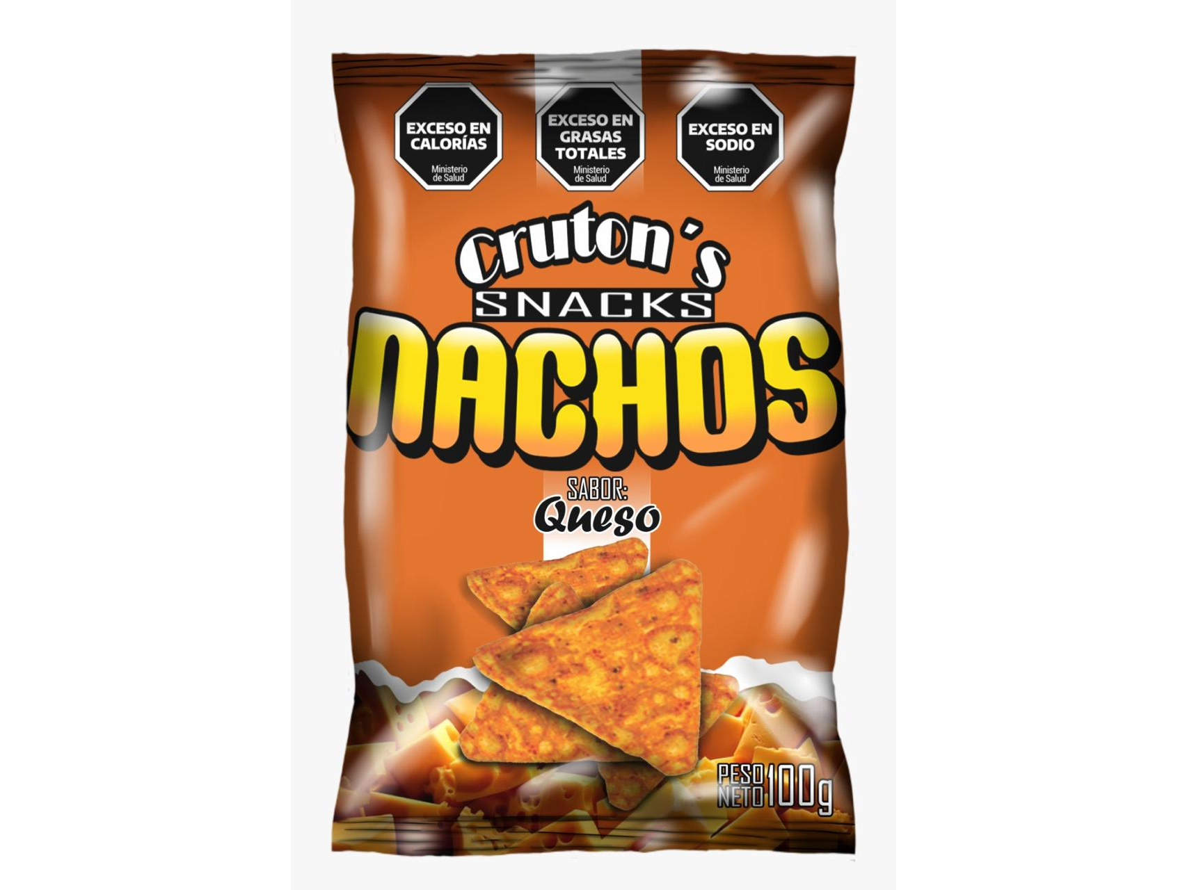 SNACK CRUTON´S NACHOS QUESO