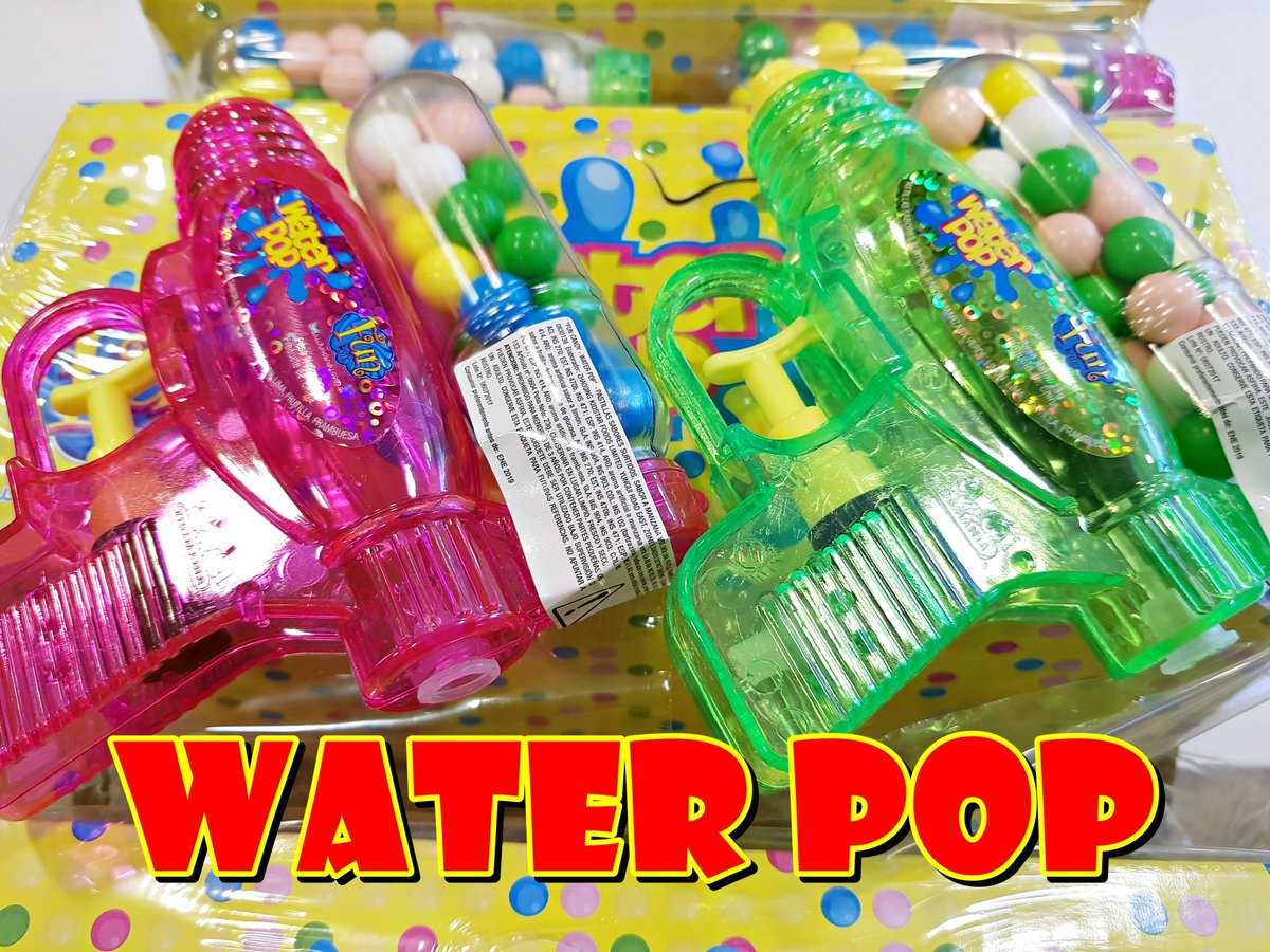 PISTOLA DE AGUA CON PASTILLAS x8