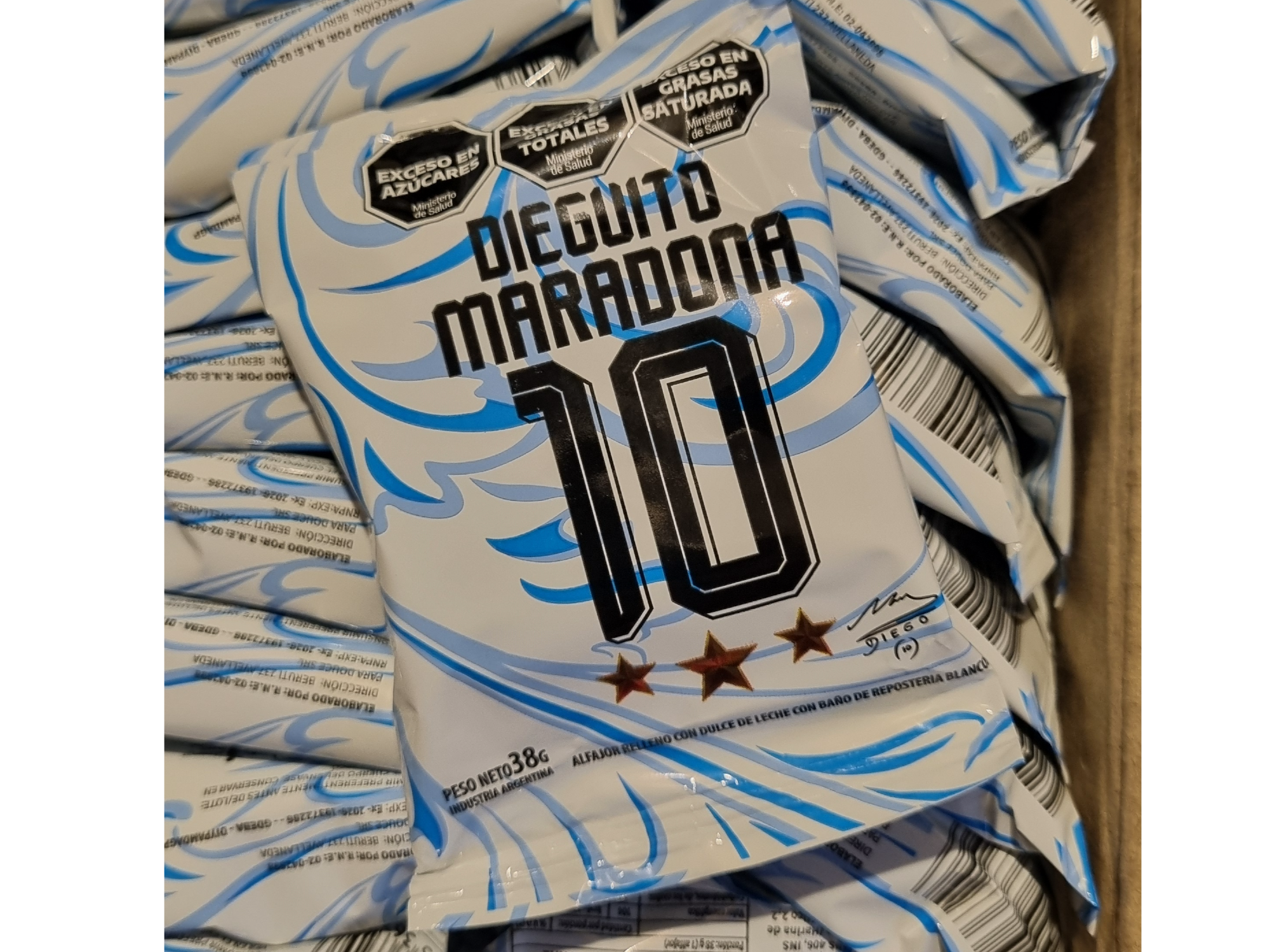 Promo Dieguito Maradona Blanco x32