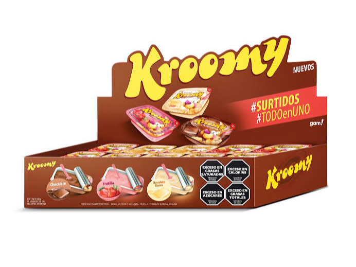 Pasta Kroomy Surtidos x48