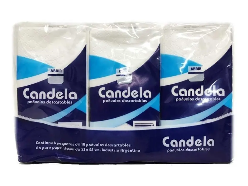 Pañuelos Descartables Candela