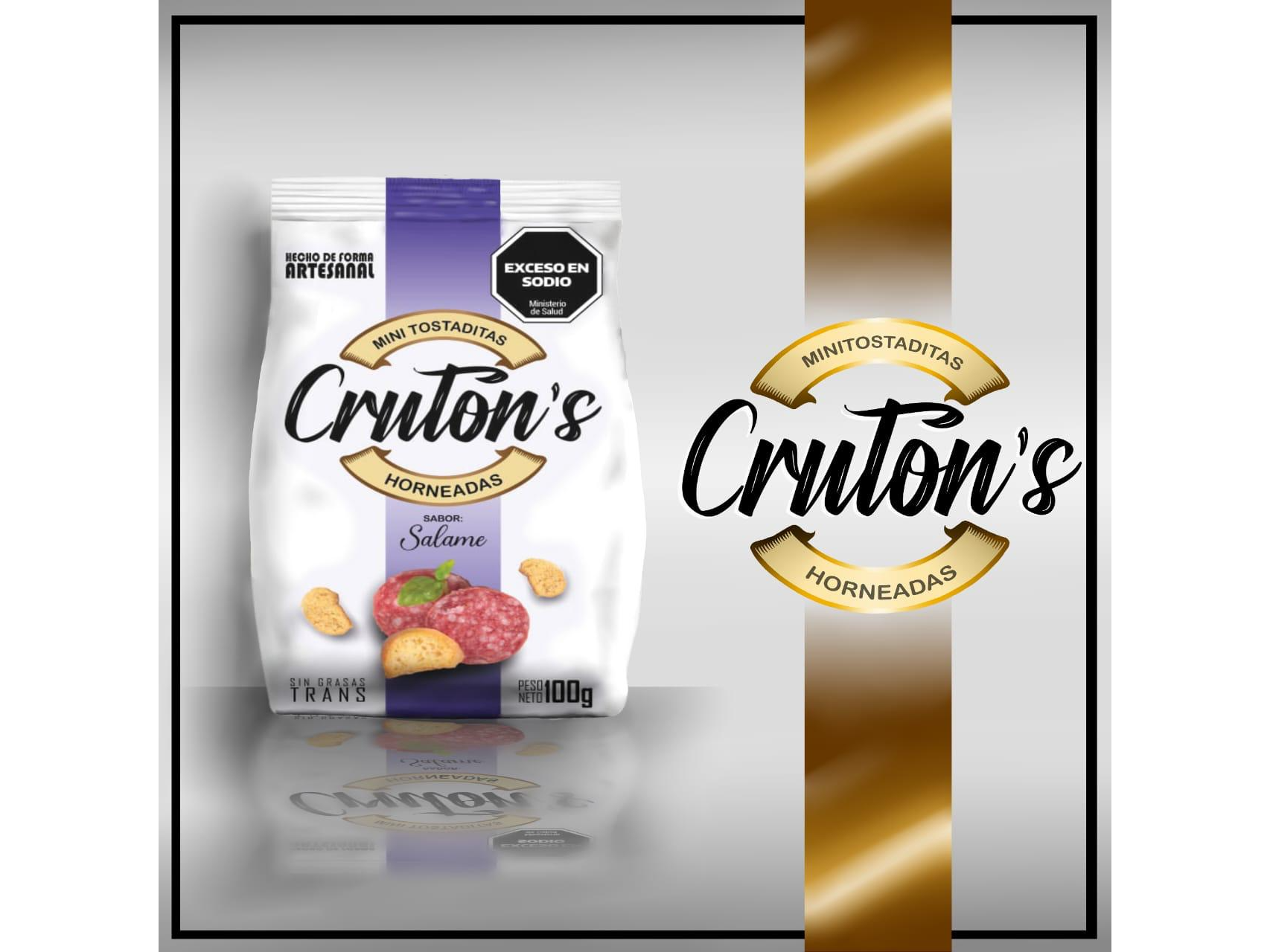 MINITOSTADITAS CRUTON´S SALAME