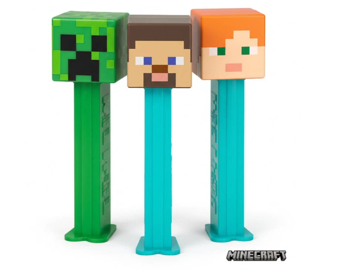 PASTILLERO PEZ MINECRAFT X3 SURTIDO