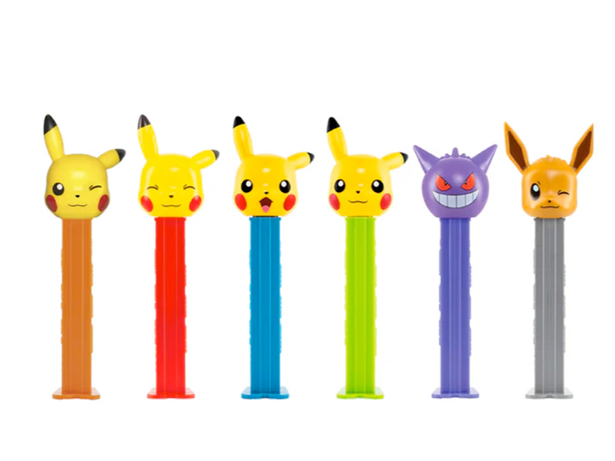 PASTILLERO PEZ POKEMON X3 SURTIDO