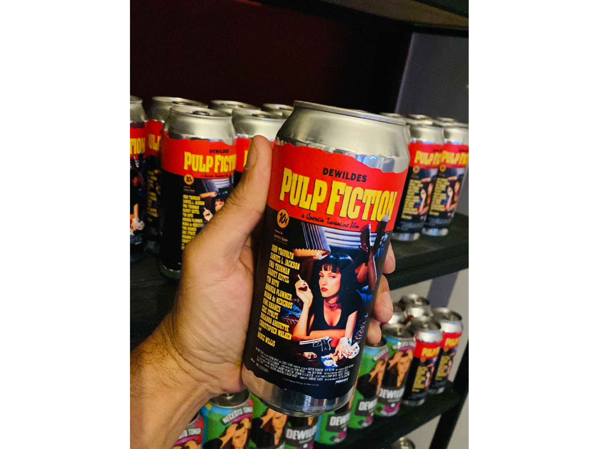 CERVEZA DEWILDES  PULP FICTION