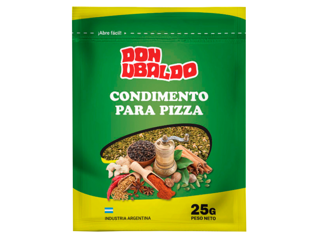 Adobo para pizza 25 Grs.