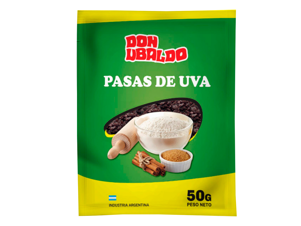 Pasas de uva s/s 50 Grs.