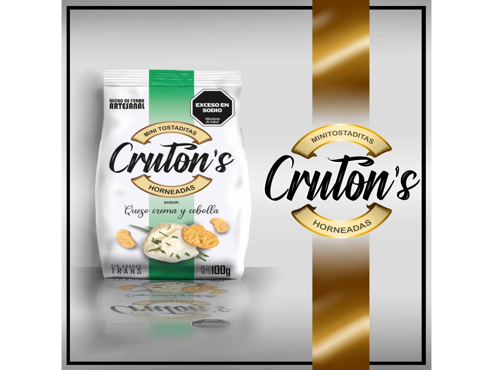 MINITOSTADITAS CRUTON´S QUESO CREMA Y CEBOLLA