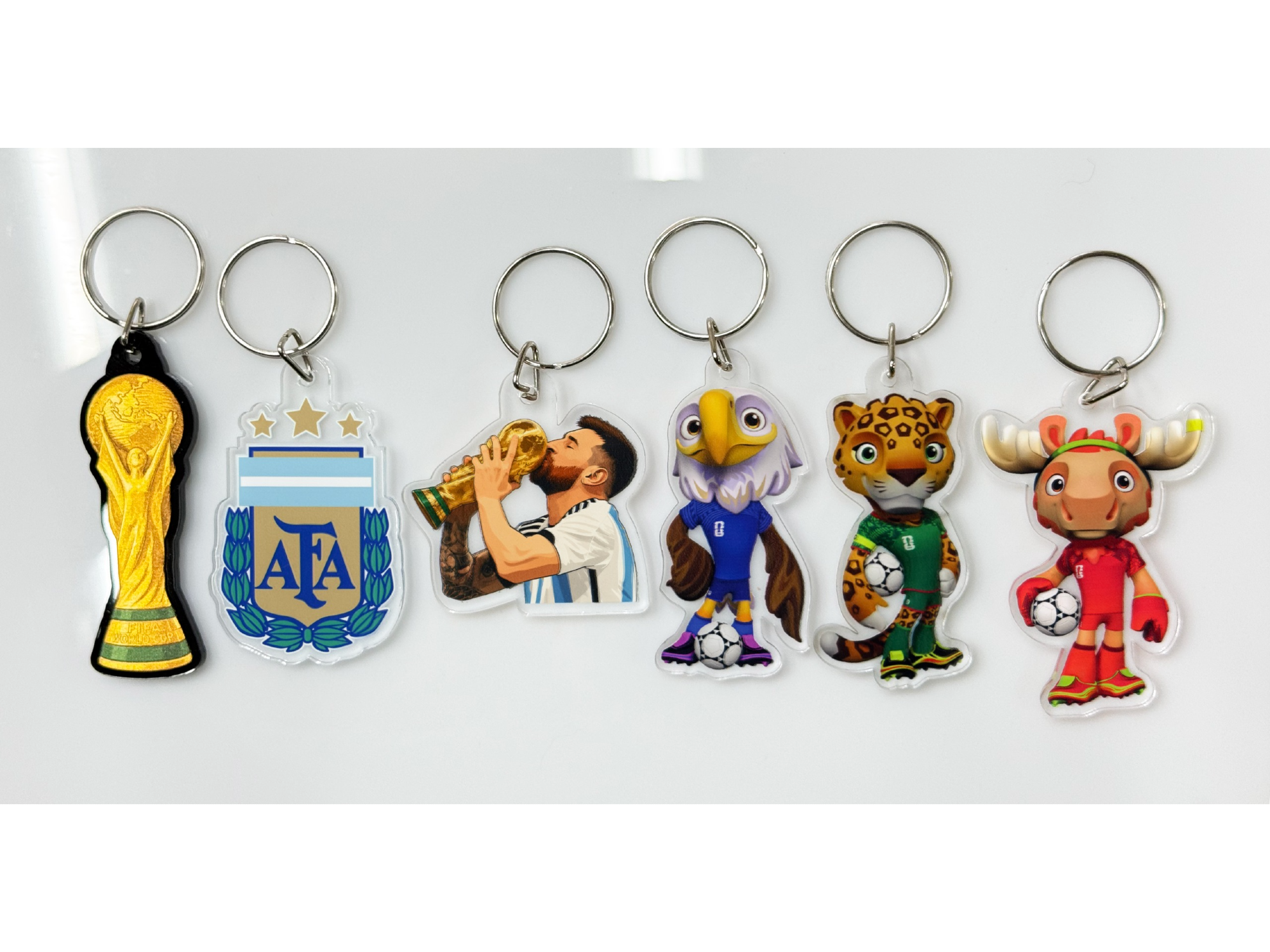 Set de 6 Llaveros
