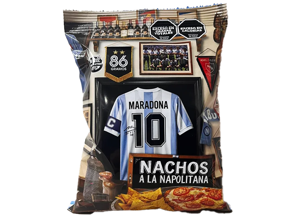 Nachos Sabor A La Napolitana x 86 grs “MARADONA”