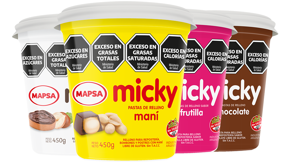 Micky - Pastas untables para relleno