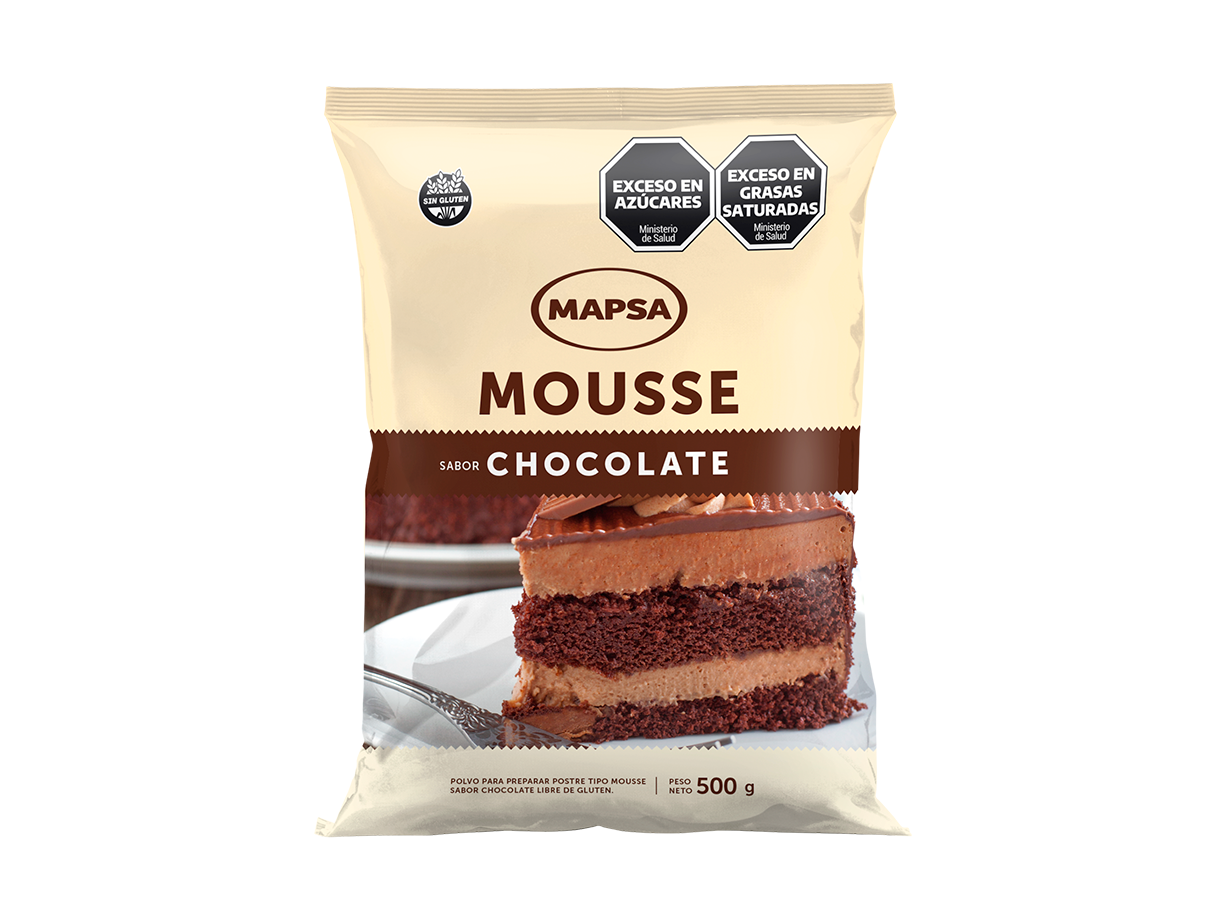 mousse el polvo 500g