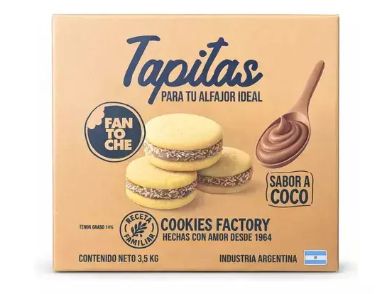 caja de tapita 3,5kg