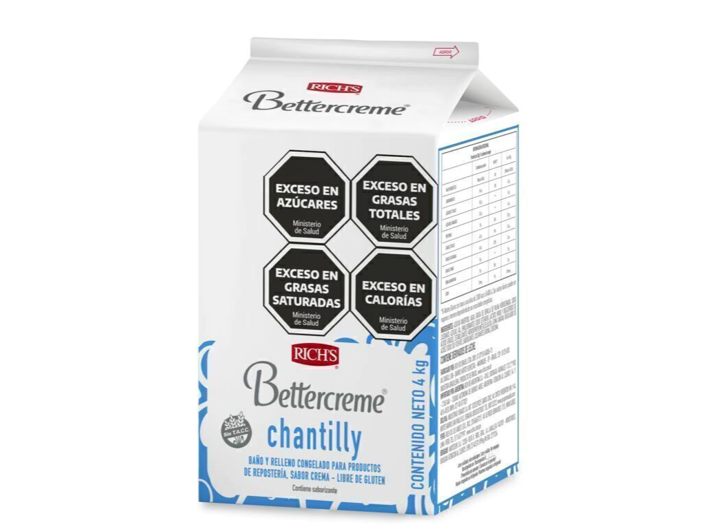 Rich’s bettercreme chantilly x 4kg
