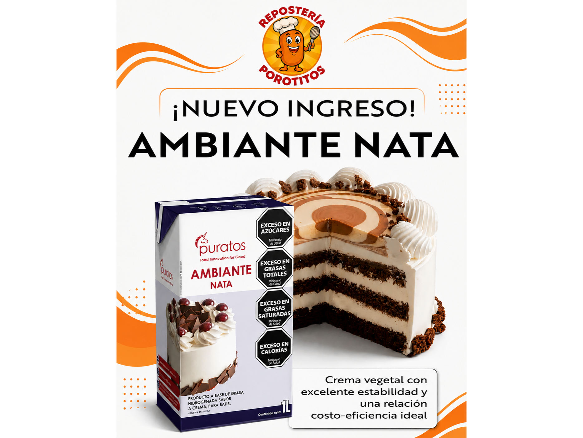Crema ambiente nata