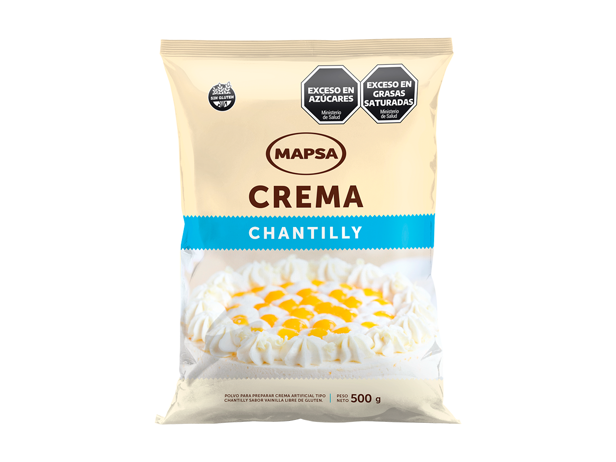 crema chantilly el polvo 500g