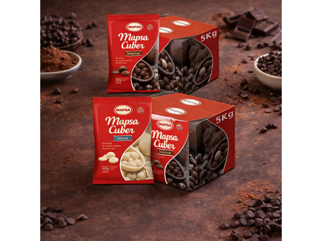 chocolate mapsa caja 5kg