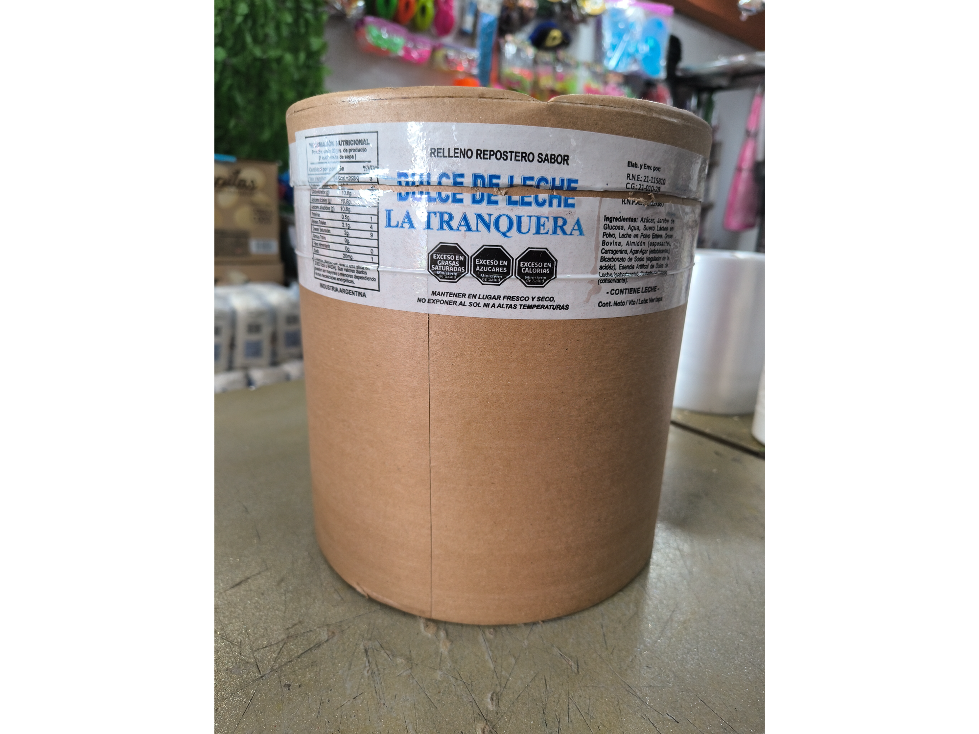 Relleno de dulce de leche repostero 10kg