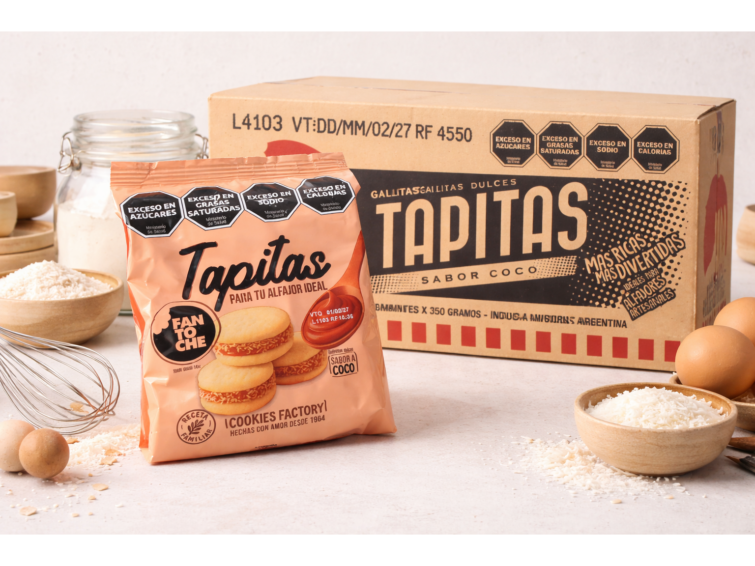 tapita en caja de 4.2kg