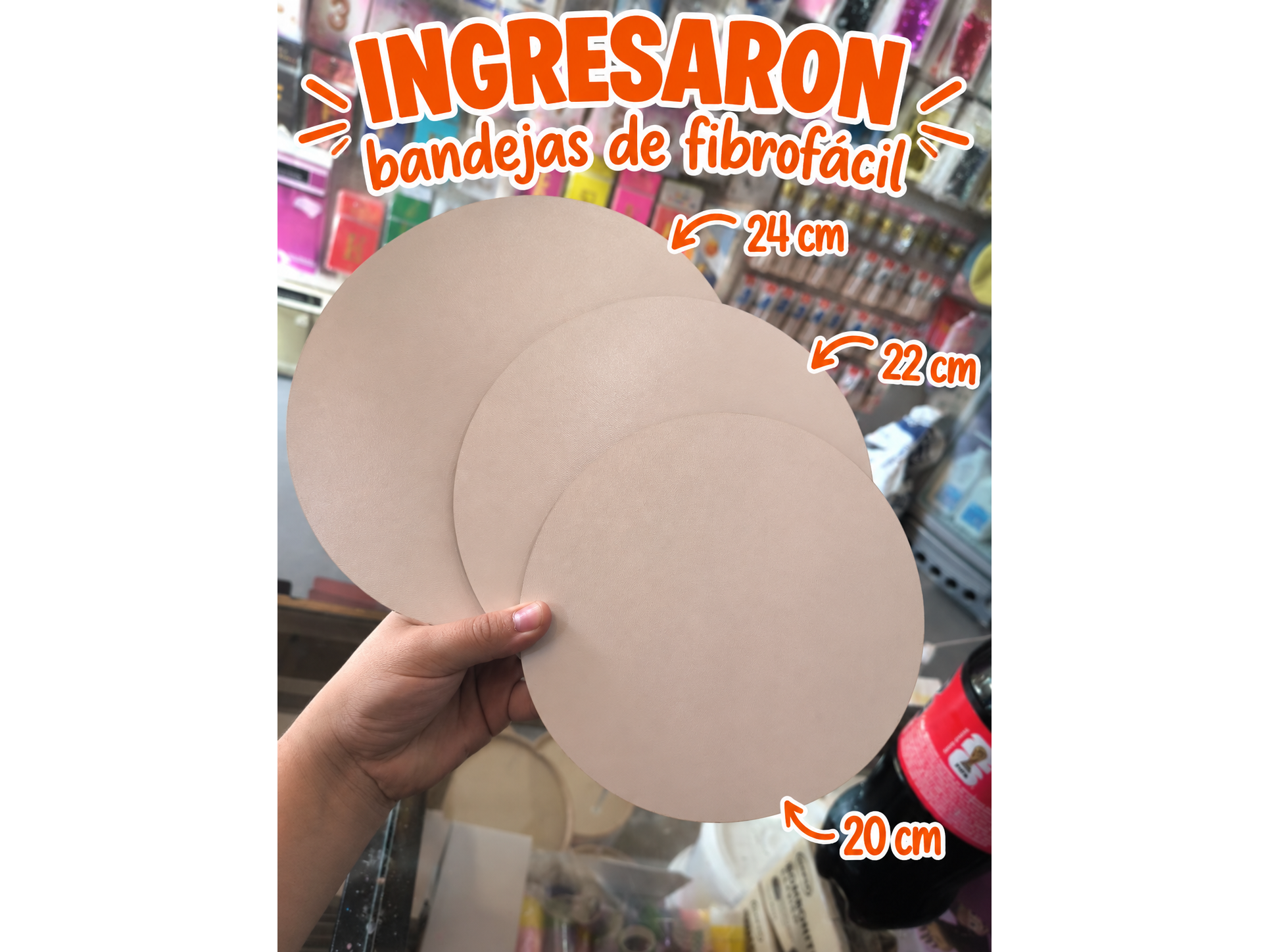 redondas de fibrofacil