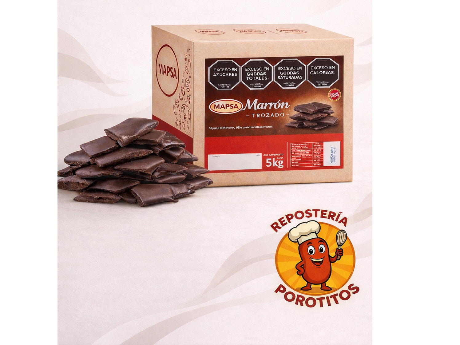 Trozado - Baño De Repostería Para Bañar  5KG
